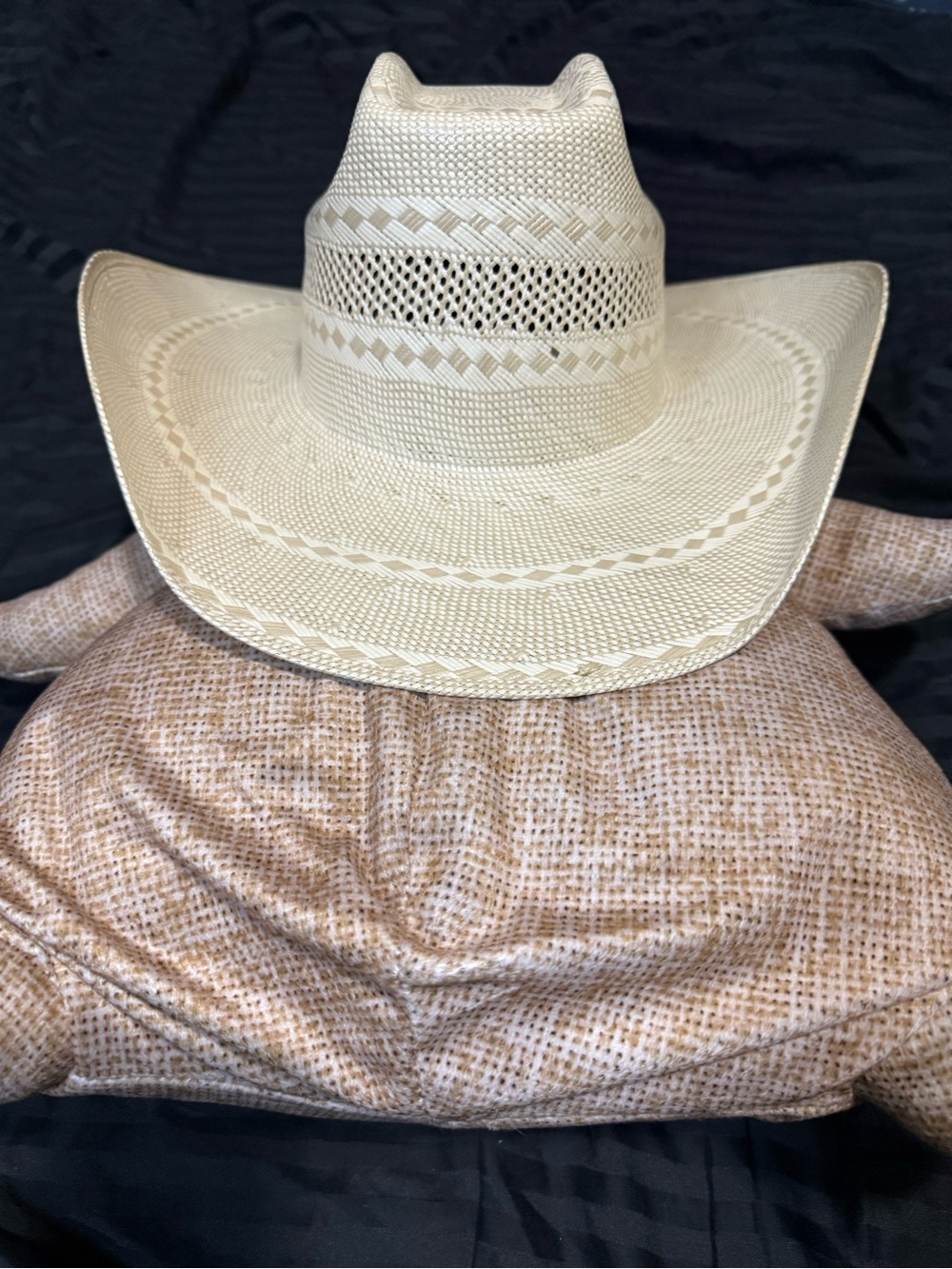 Rafter C ProFlex 45 Straw Cowboy Hat Size 7